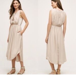 Anthropologie Costa Midi Dress by Dolan Left Coast  Size Large